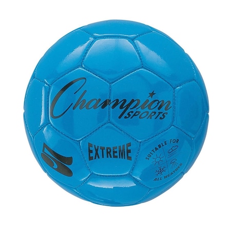 Champion Sports 4 Size Extreme Series Soccer Ball - Blue CHSEX4BL